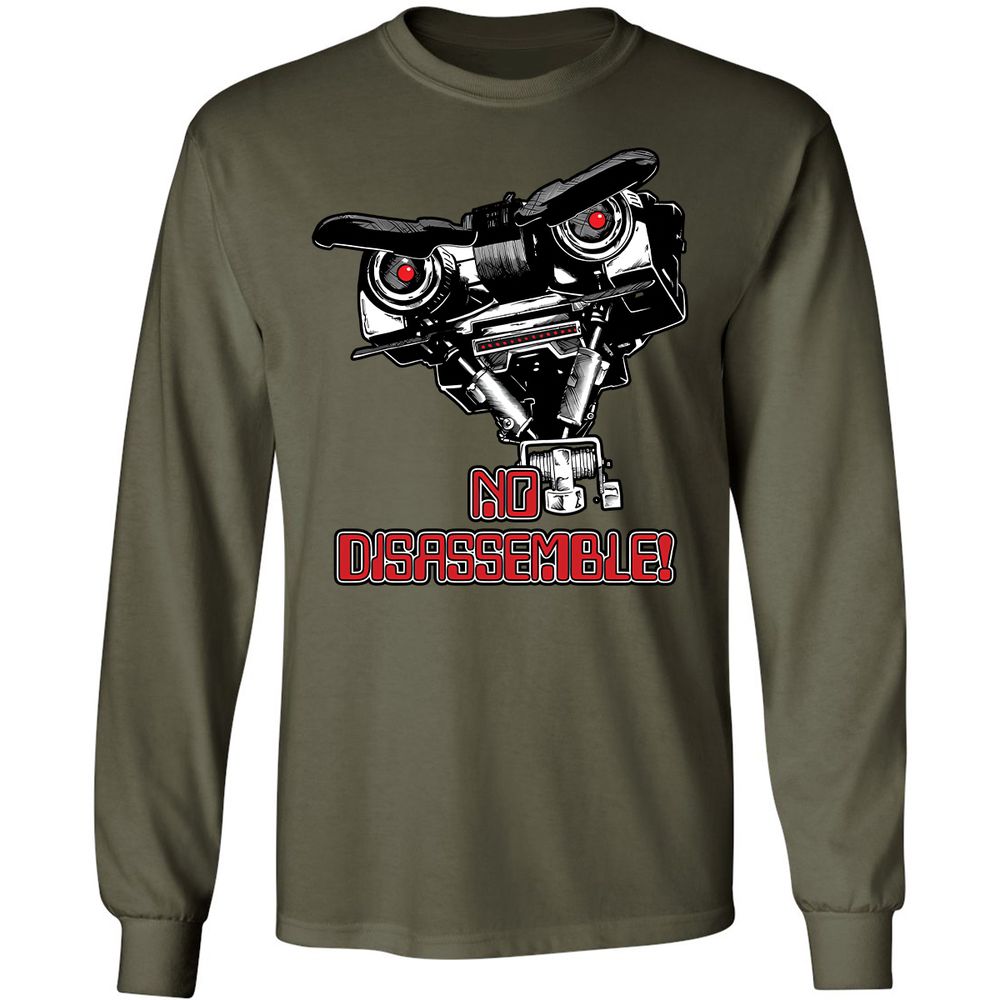 Long Sleeve T-Shirt - 6ZEL26LG - Military Green - 16