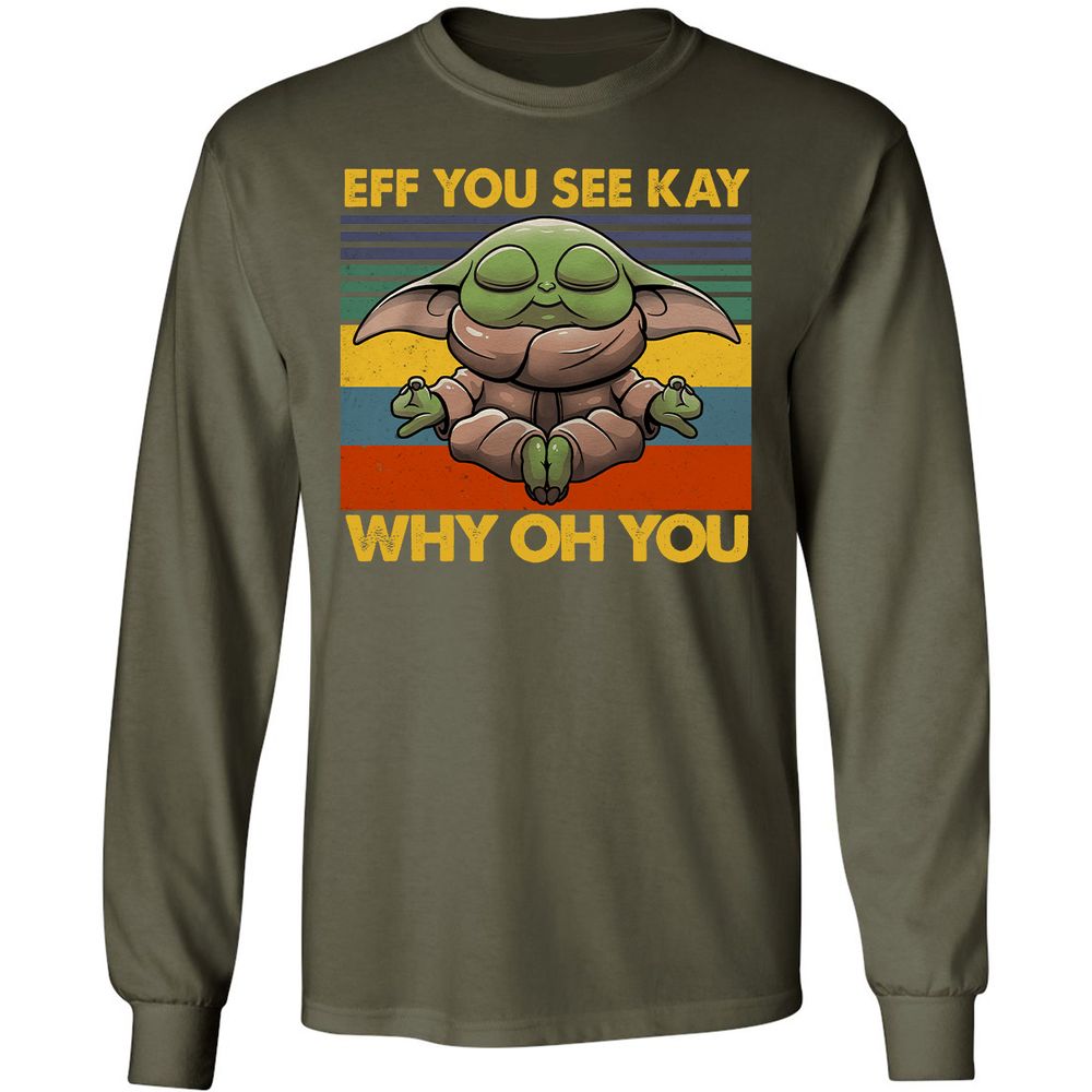 Long Sleeve T-Shirt - K88Q31RD - Military Green - 16