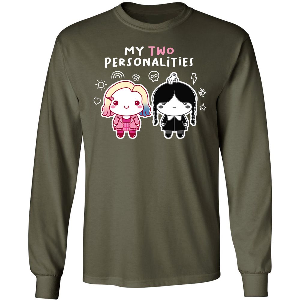 Long Sleeve T-Shirt - 29EUG62E - Military Green - 16