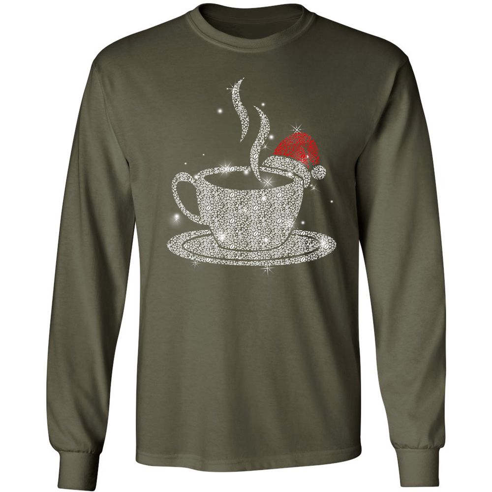 Long Sleeve T-Shirt - 7731T3RJ - Military Green - 16