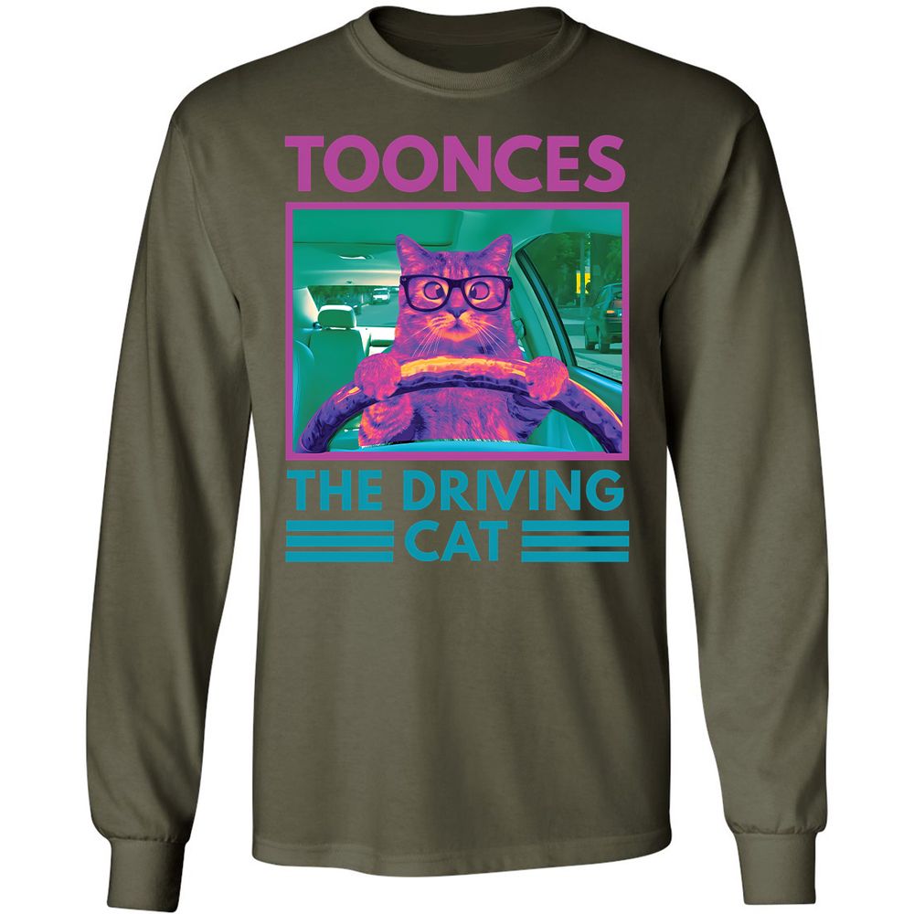 The Driving Cat - Military Green - 16