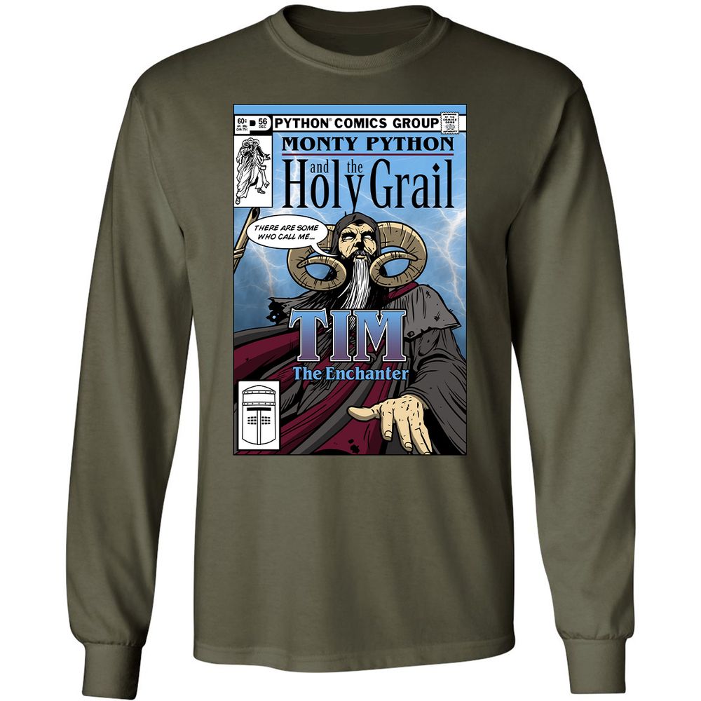 Long Sleeve T-Shirt - S4ZWVMFH - Military Green - 16