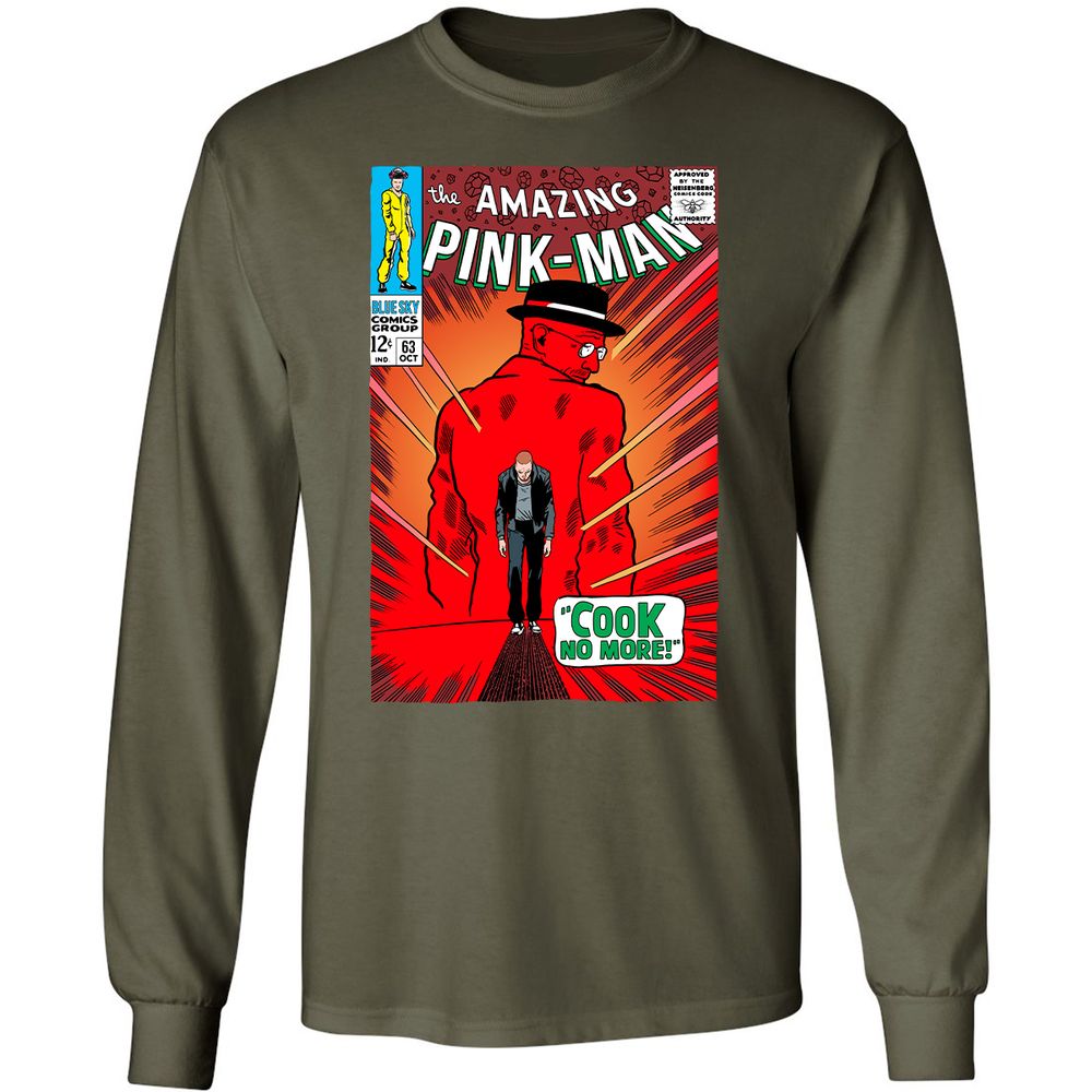 Long Sleeve T-Shirt - 6V99D95E - Military Green - 16