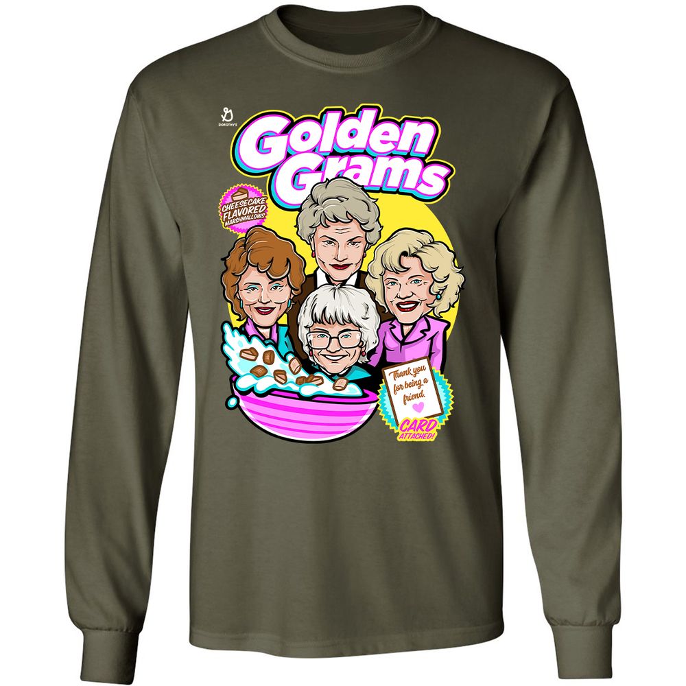 Long Sleeve T-Shirt - 1FYCLGEY - Military Green - 16