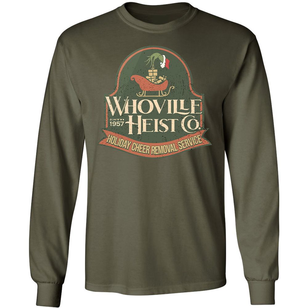 Long Sleeve T-Shirt - NZP6NQCL - Military Green - 16