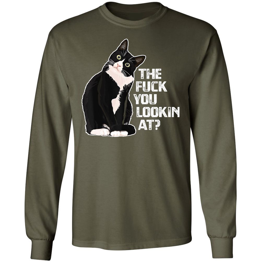 Long Sleeve T-Shirt - XT5XZS7T - Military Green - 16