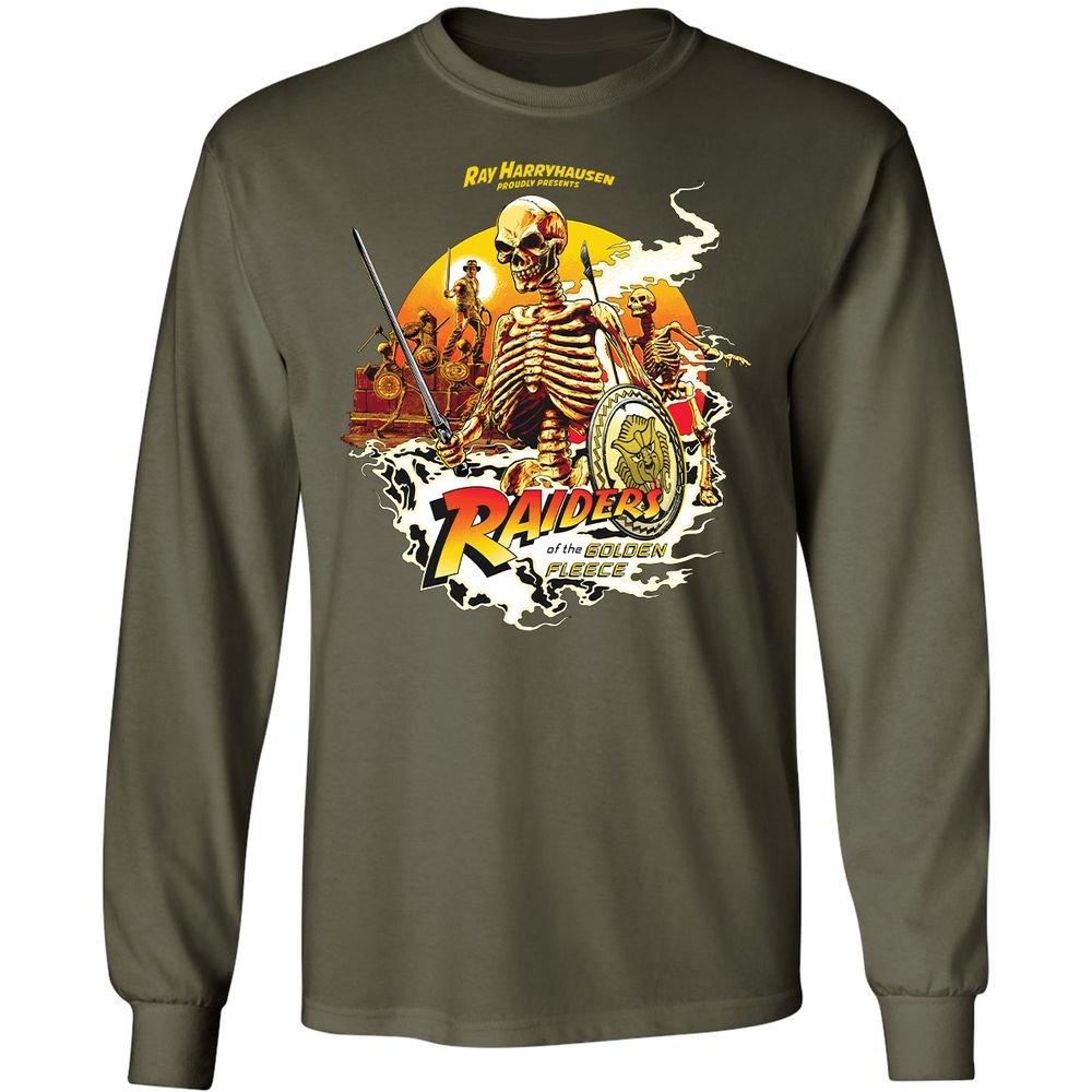 Long Sleeve T-Shirt - VVC3S3DV - Military Green - 16