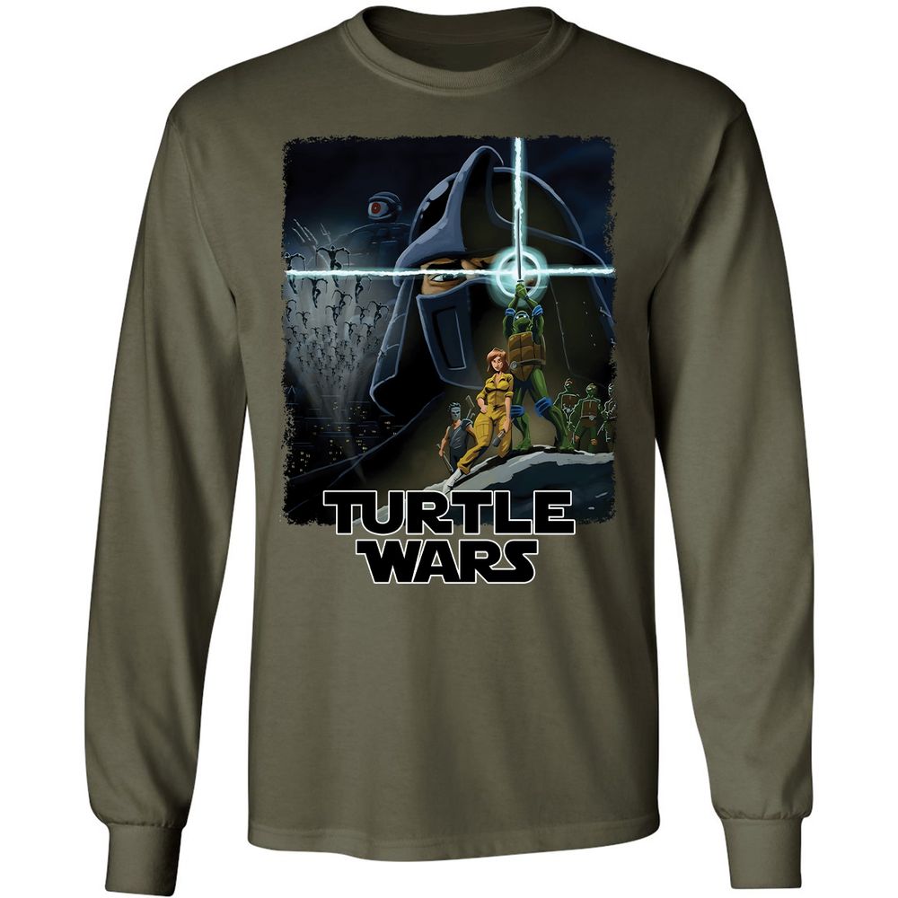 Long Sleeve T-Shirt - 61942JC3 - Military Green - 16