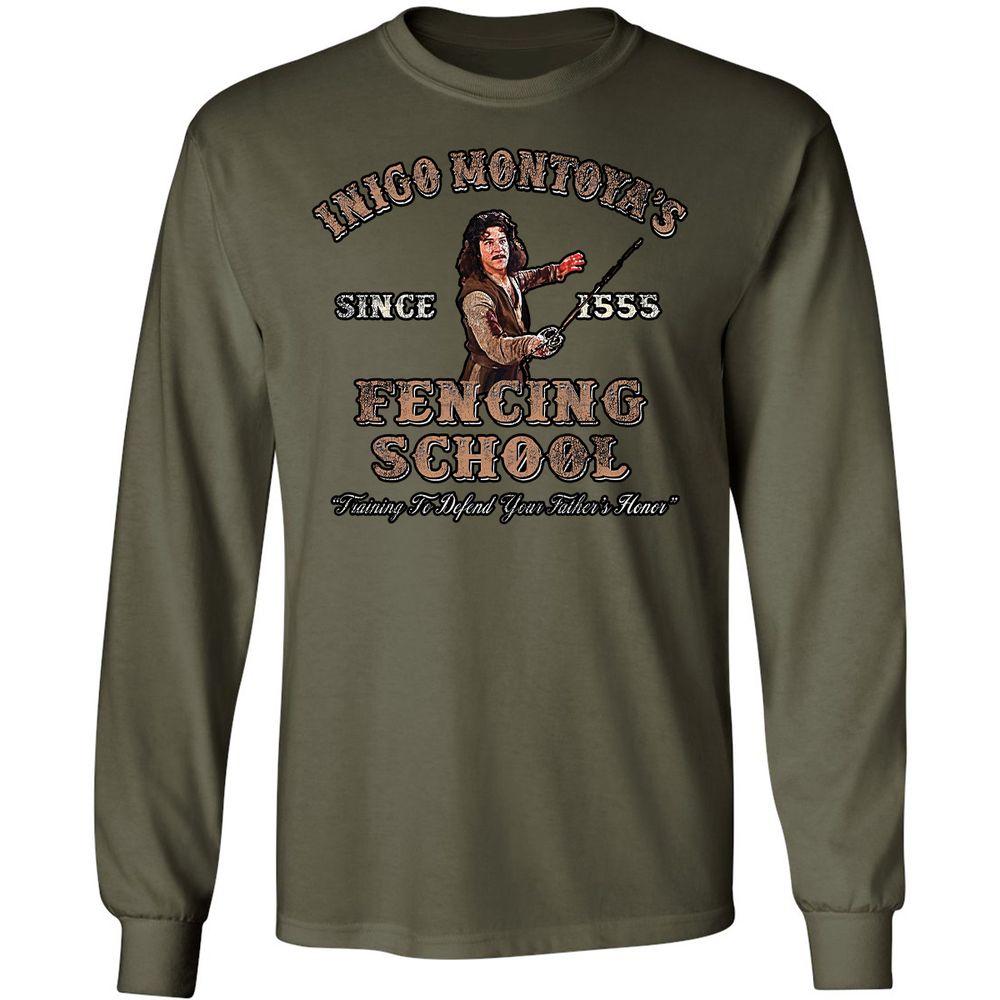 Long Sleeve T-Shirt - CVJEHZ3M - Military Green - 16