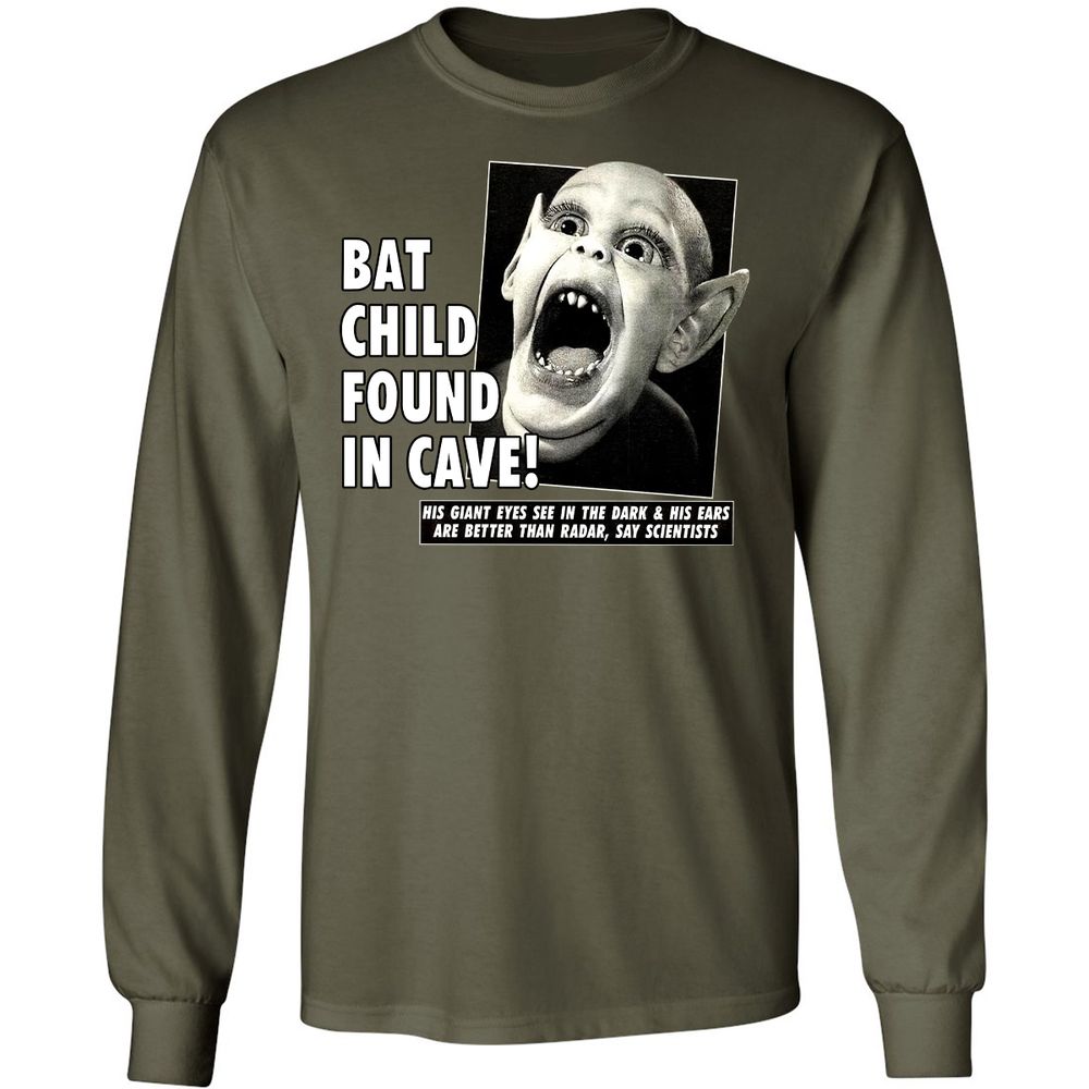 Long Sleeve T-Shirt - D16AGQX9 - Military Green - 16