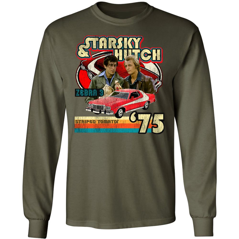 Long Sleeve T-Shirt - P7M15K31 - Military Green - 16