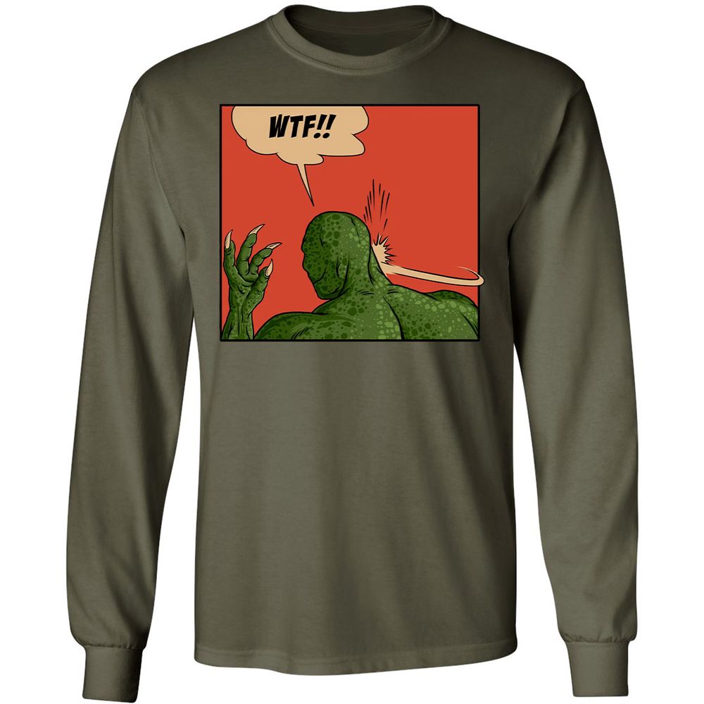 Long Sleeve T-Shirt - A9PYY1A9 - Military Green - 16
