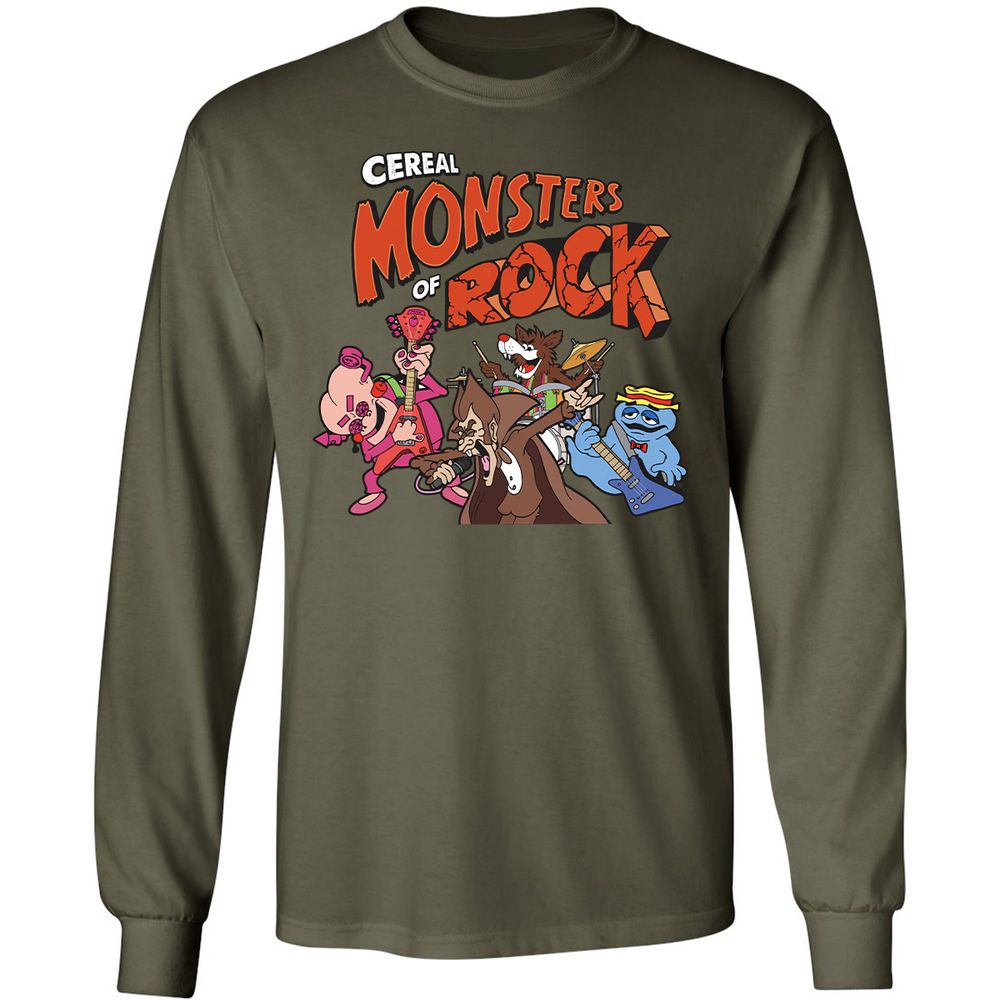 Long Sleeve T-Shirt - 2S87DWVX - Military Green - 16