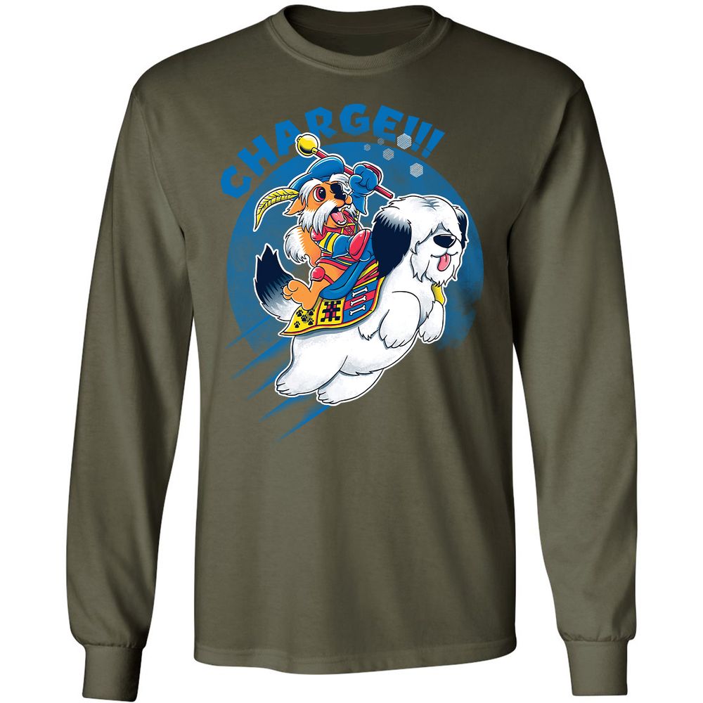 Long Sleeve T-Shirt - WNSQMFC4 - Military Green - 16