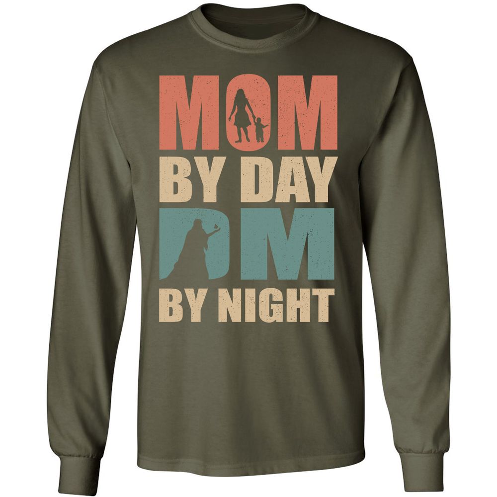 Long Sleeve T-Shirt - ULEF8HPN - Military Green - 16