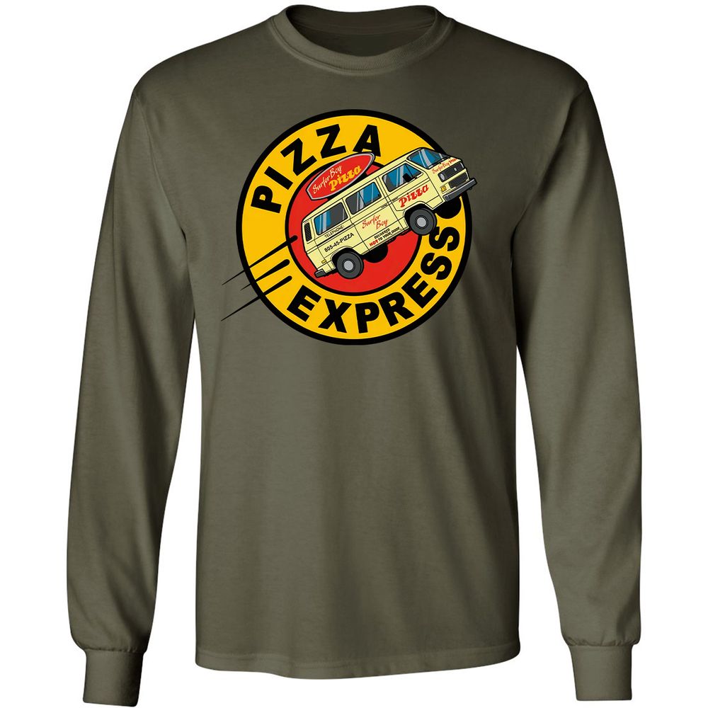 Long Sleeve T-Shirt - E7HASZ6L - Military Green - 16