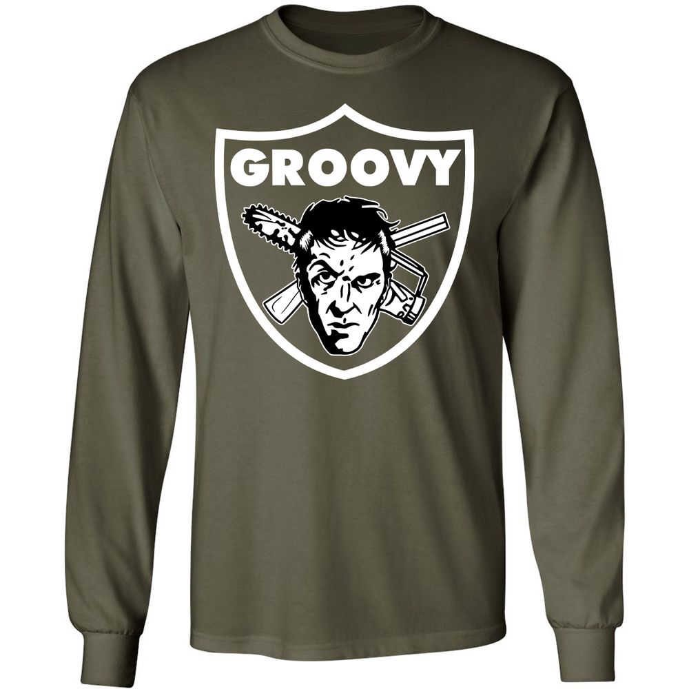Long Sleeve T-Shirt - X2SPRJX5 - Military Green - 16
