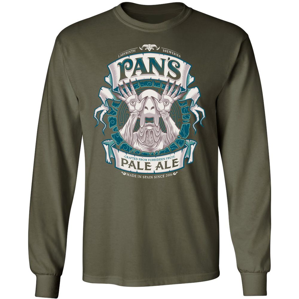 Long Sleeve T-Shirt - ZYAVC8R2 - Military Green - 16