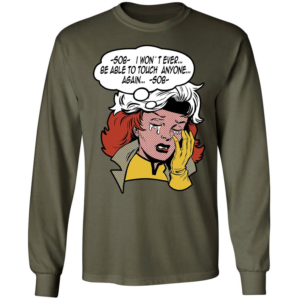 Long Sleeve T-Shirt - YAEPBPLW - Military Green - 16