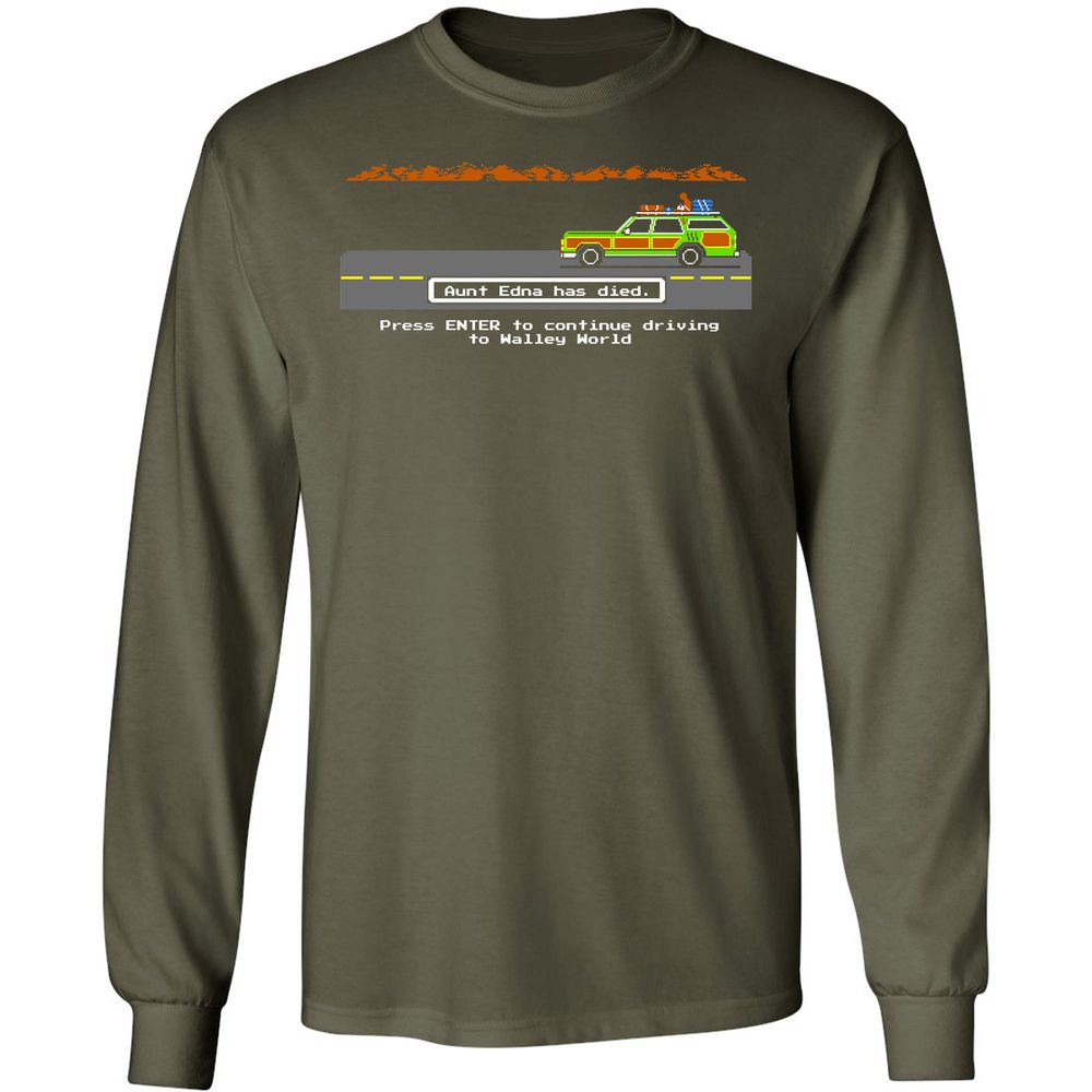 Long Sleeve T-Shirt - 3MU34587 - Military Green - 16