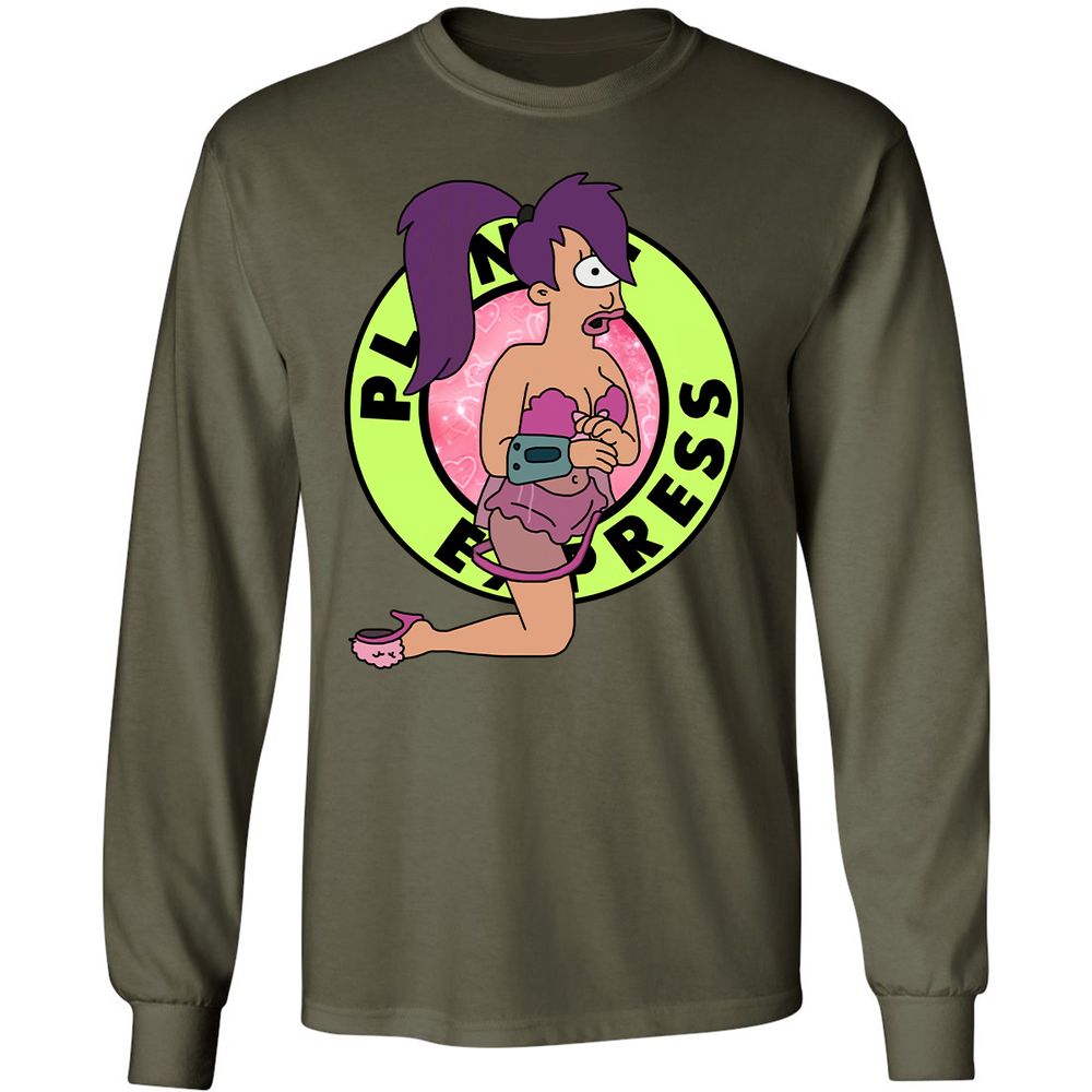 Long Sleeve T-Shirt - DH17KNHK - Military Green - 16