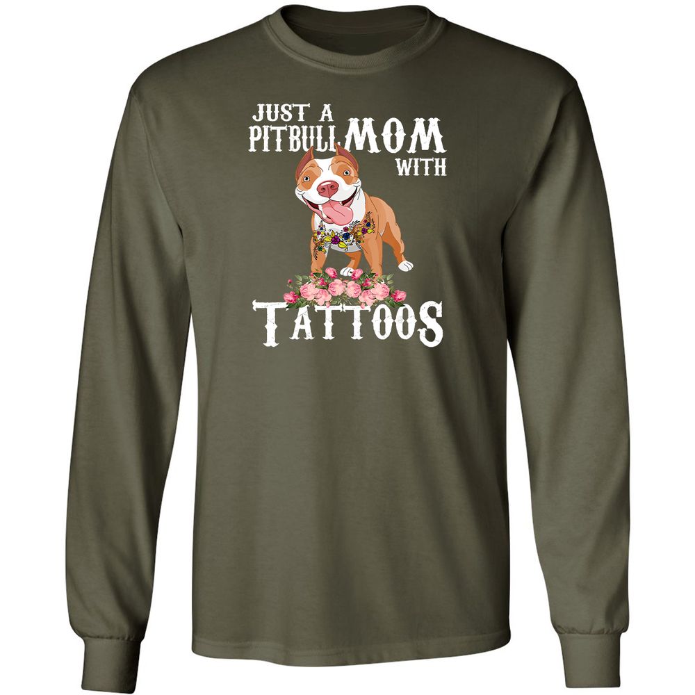 Long Sleeve T-Shirt - 9HYPZHAR - Military Green - 16