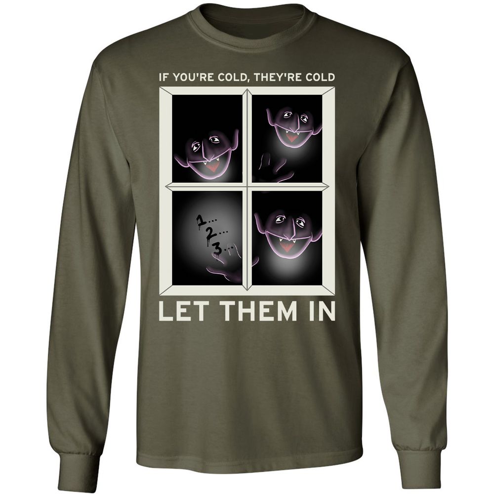 Long Sleeve T-Shirt - PEPQKWZS - Military Green - 16