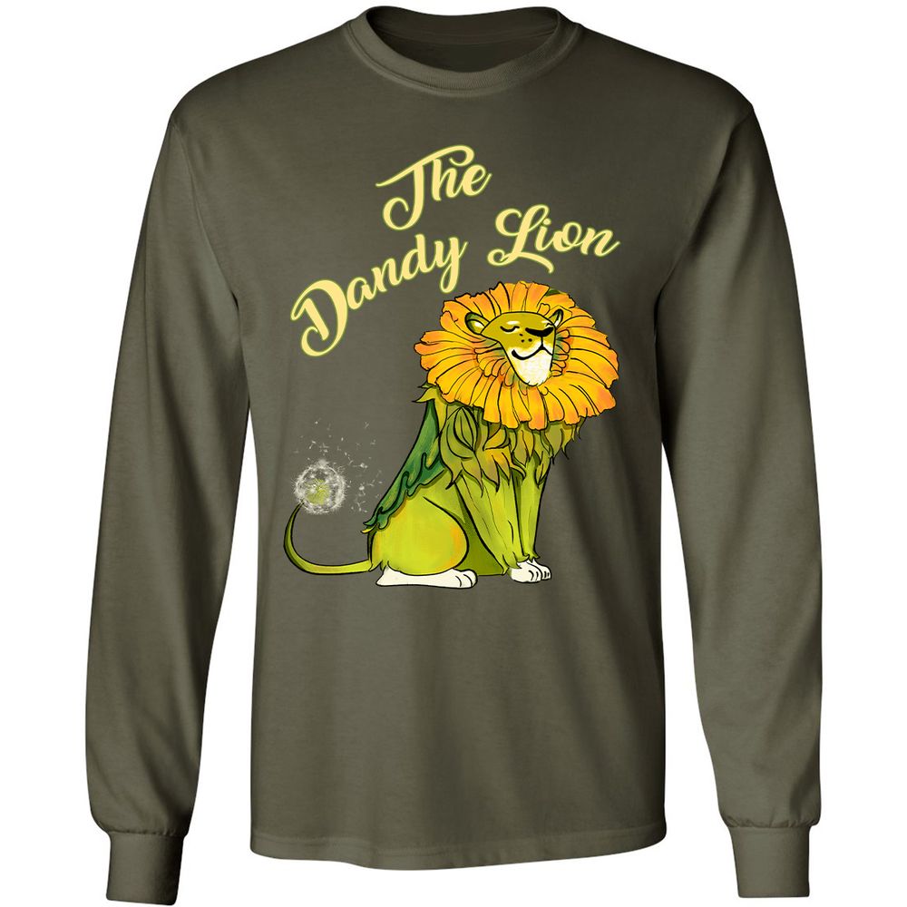 Long Sleeve T-Shirt - NAEPJYQV - Military Green - 16