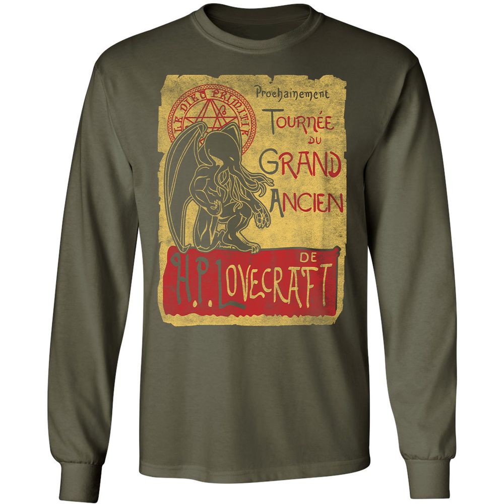Long Sleeve T-Shirt - DY29NVPN - Military Green - 16