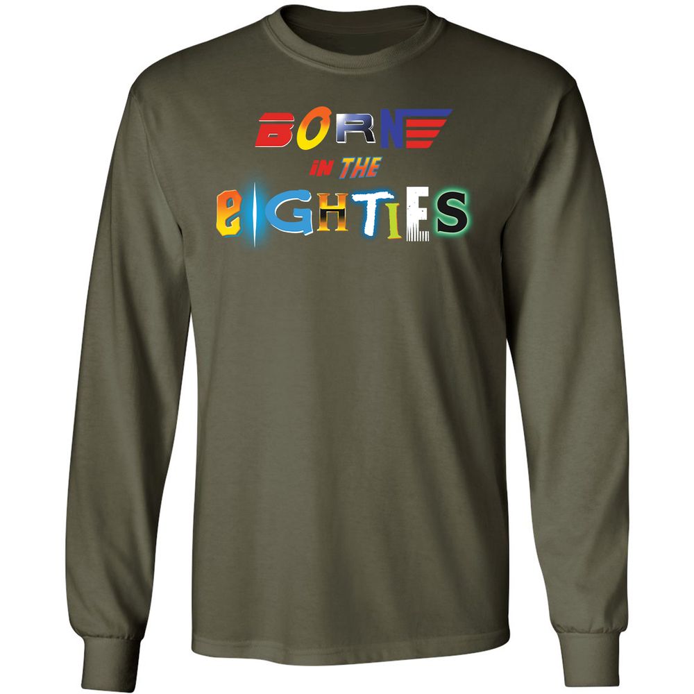 Long Sleeve T-Shirt - AX2QPSFE - Military Green - 16