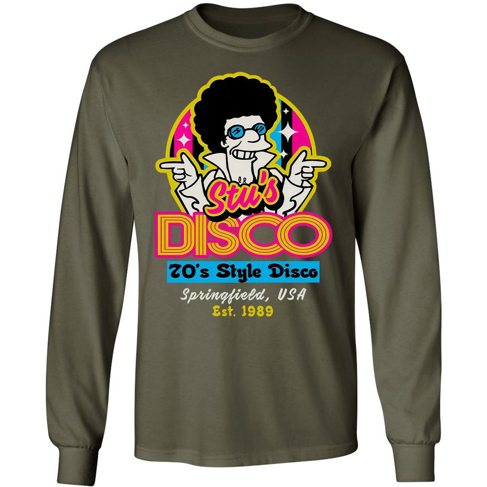 Long Sleeve T-Shirt - 4YNTUNGS - Military Green - 16
