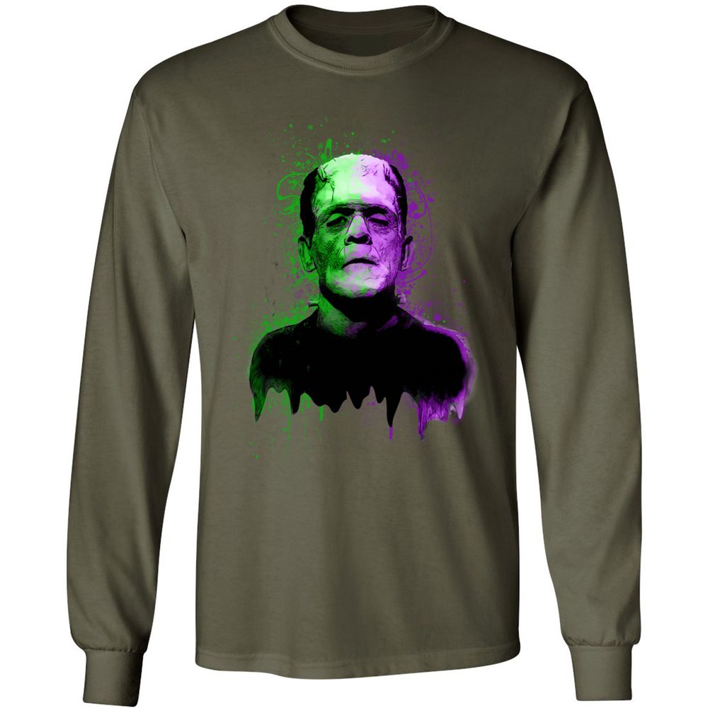 Long Sleeve T-Shirt - J9TWAMBA - Military Green - 16