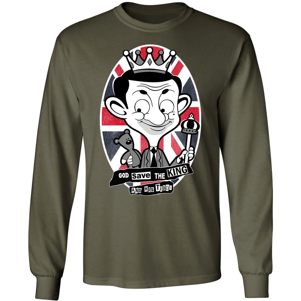 God Save the King - Military Green - 16