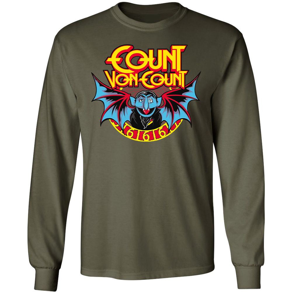 Long Sleeve T-Shirt - ER3S1ZPS - Military Green - 16