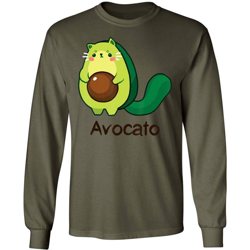 Long Sleeve T-Shirt - 5LLQWNR2 - Military Green - 16