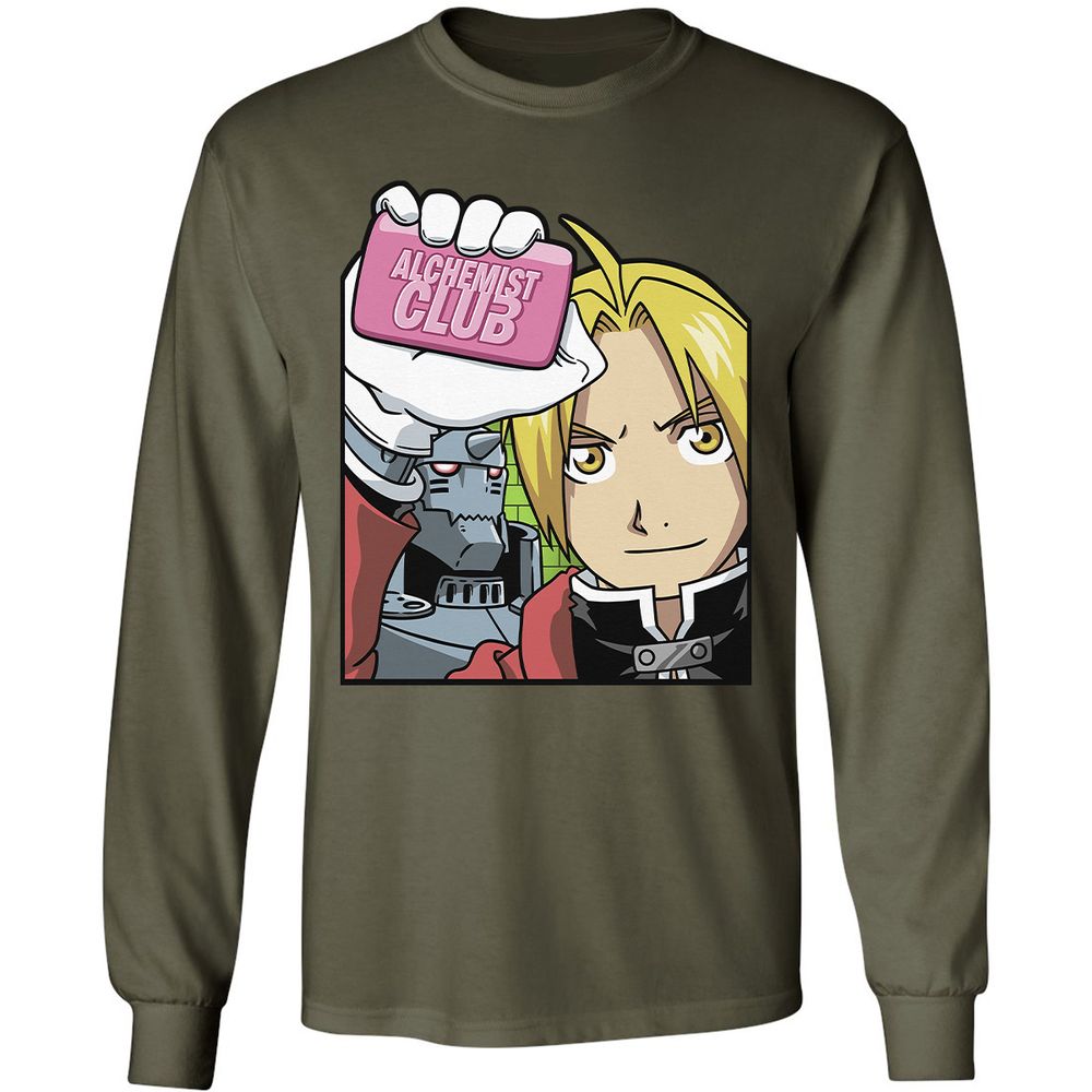 Long Sleeve T-Shirt - 4Y1UT2CF - Military Green - 16