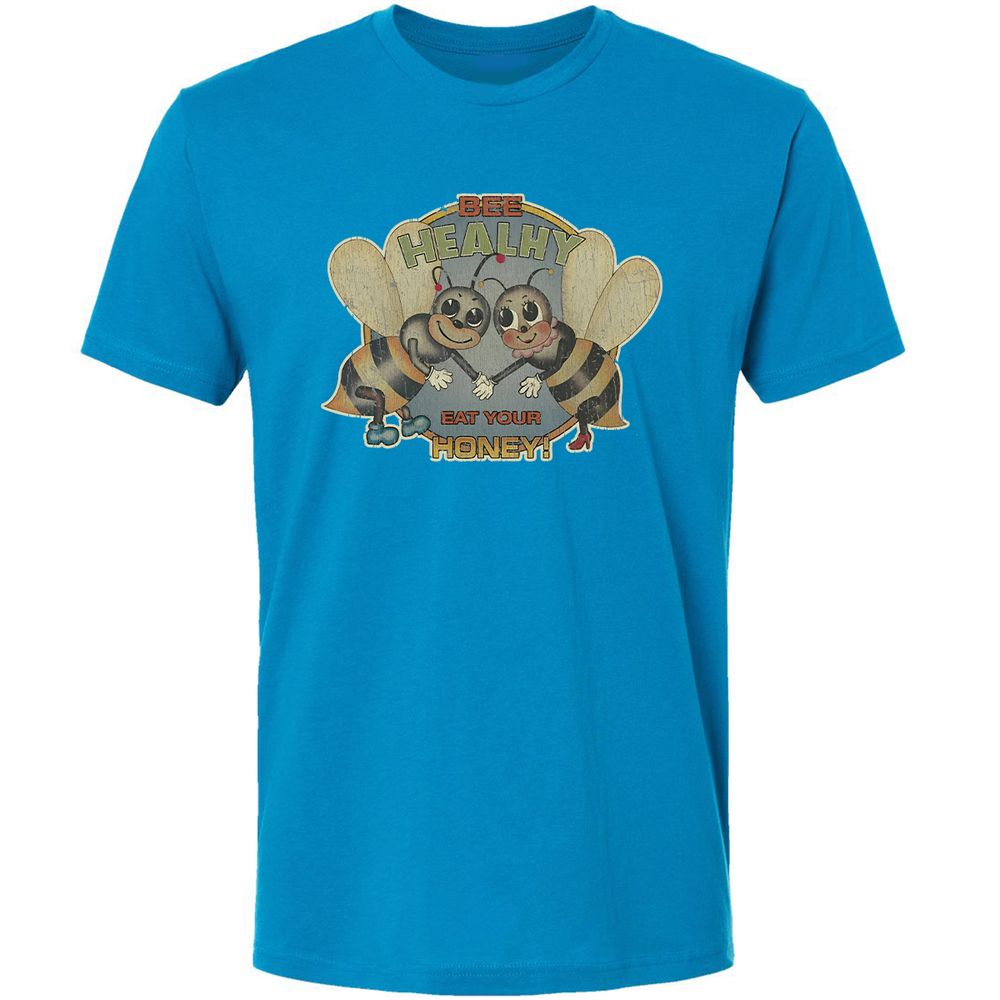 Bee Healthy Eat Your Honey - Turquoise - 16