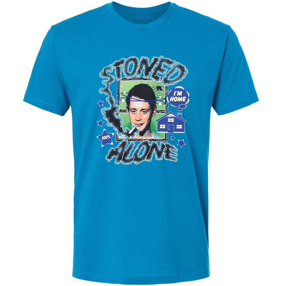 Stoned home alone - Turquoise - 16
