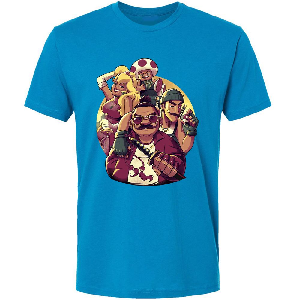 Premium Unisex T-Shirt - ZS87A9HY - Turquoise - 16