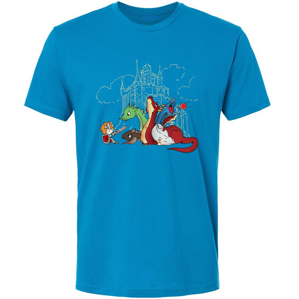 Premium Unisex T-Shirt - CDJF2TWB - Turquoise - 16