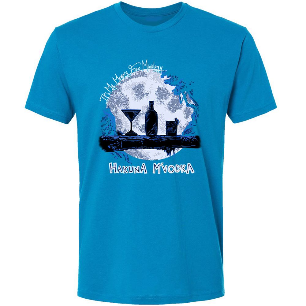 Premium Unisex T-Shirt - ZSH4LBGL - Turquoise - 16