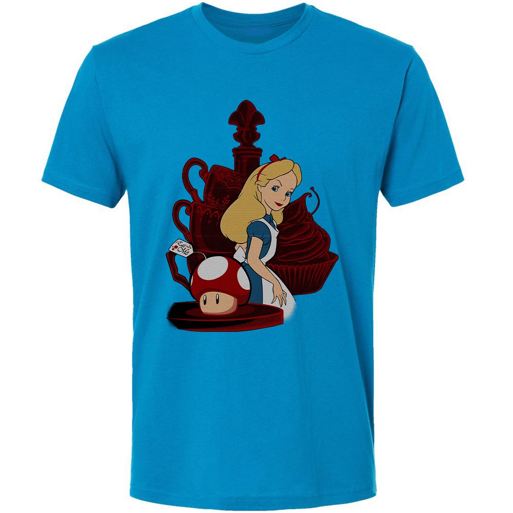 Premium Unisex T-Shirt - ZGAXY45Y - Turquoise - 16