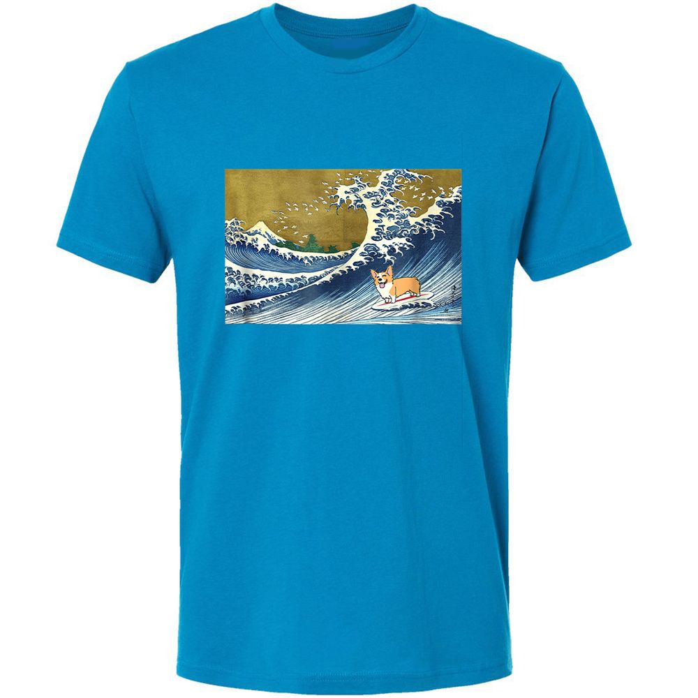 Premium Unisex T-Shirt - CQ4V1NWK - Turquoise - 16