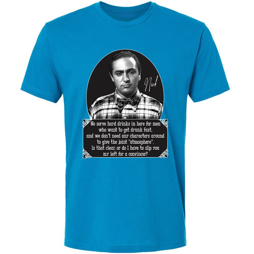Premium Unisex T-Shirt - MD8ZYJ7Z - Turquoise - 16