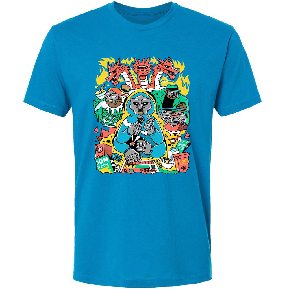 Premium Unisex T-Shirt - L75EX2BP - Turquoise - 16