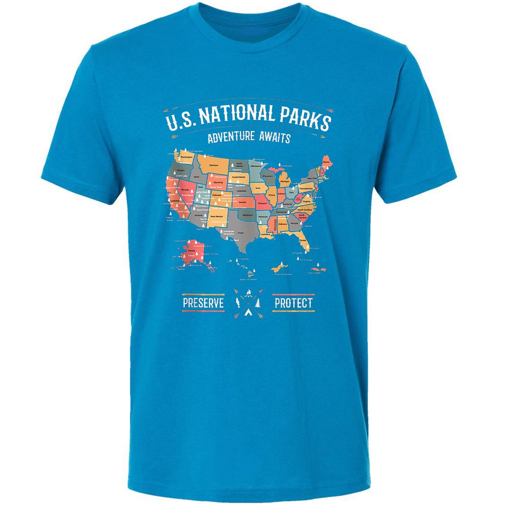 Premium Unisex T-Shirt - SK1CW9UQ - Turquoise - 16