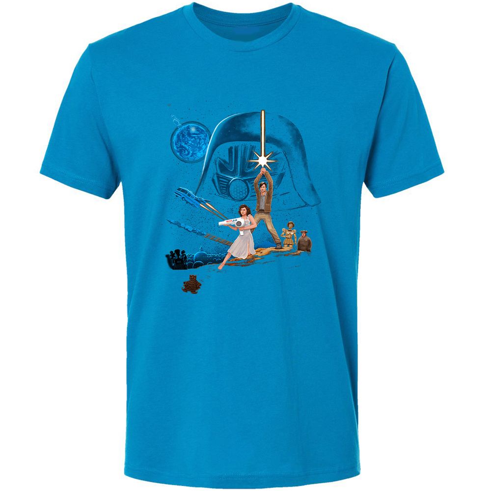 Premium Unisex T-Shirt - TL46C9VN - Turquoise - 16