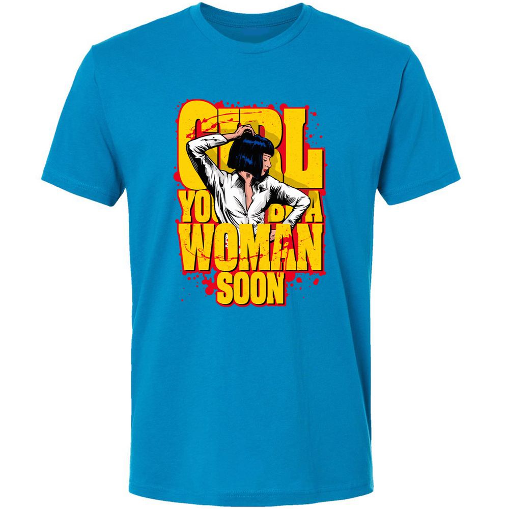 Premium Unisex T-Shirt - ULLQSGKP - Turquoise - 16