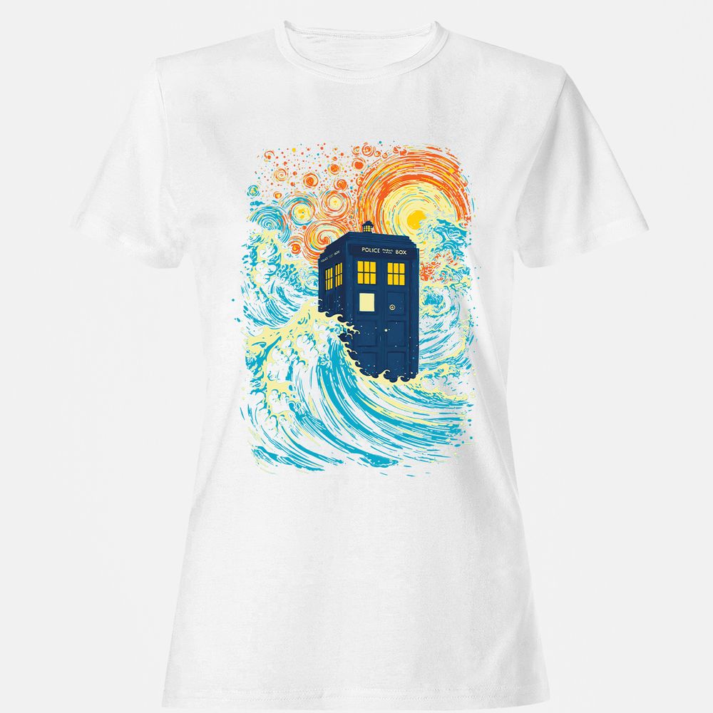 Women's T-Shirt - VZCDZTEG - White - 16
