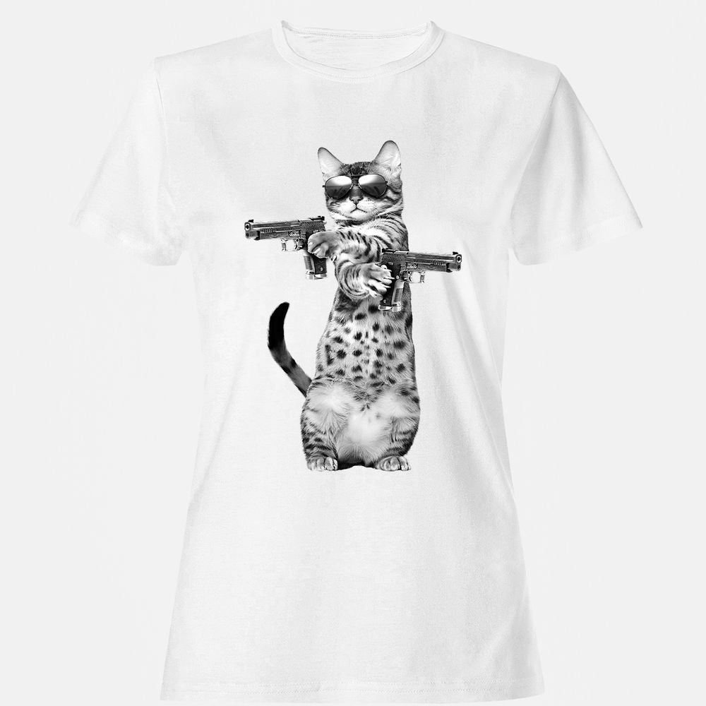 Women's T-Shirt - 62H3HL5J - White - 16